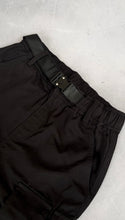 Load image into Gallery viewer, Black Cargo Pant