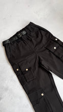 Load image into Gallery viewer, Black Cargo Pant