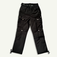 Load image into Gallery viewer, Black Cargo Pant