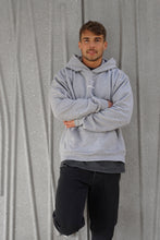 Load image into Gallery viewer, Ash Grey Oversize Hoodie