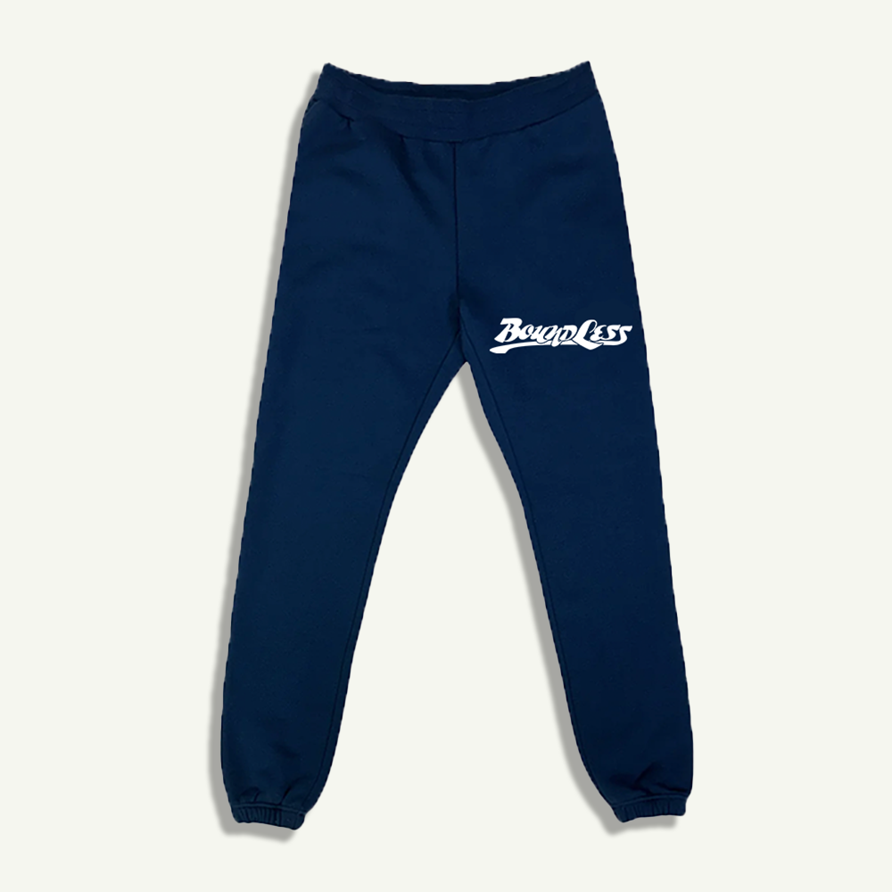 Retro Logo Blue Sweatpants